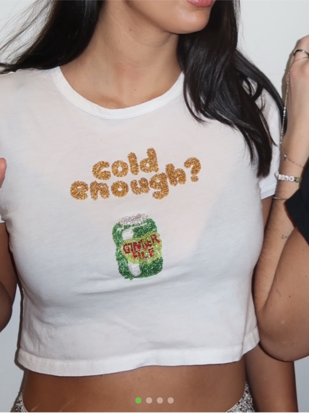 Cold Enough? Heated rivalry beaded tshirt